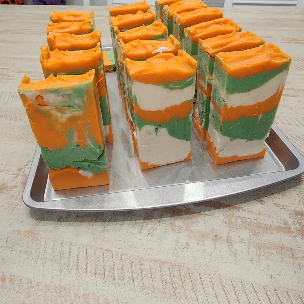 Artisanal Handcrafted soap "Rustic Holiday Soap Halloween "